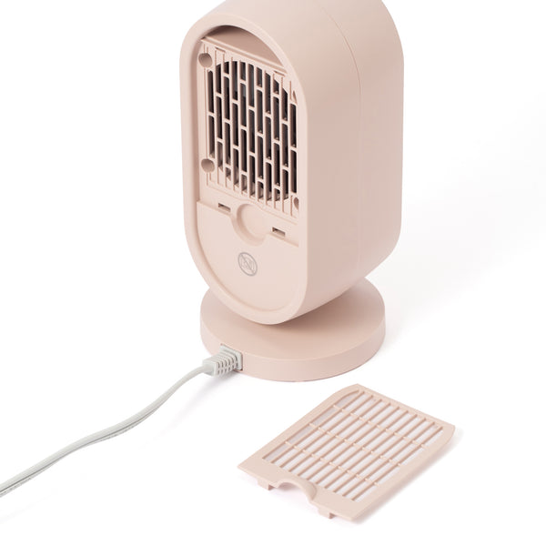 【速暖】ミニクイックヒーター ピンク