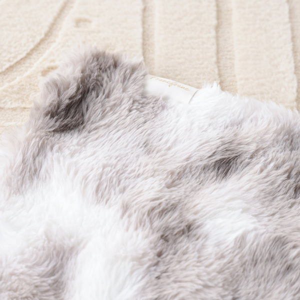 ヒーター付きブランケット グレー