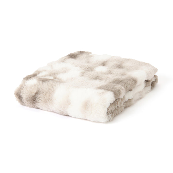 ヒーター付きブランケット グレー