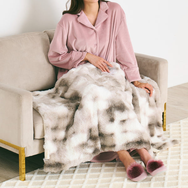 ヒーター付きブランケット グレー | Francfranc（フランフラン