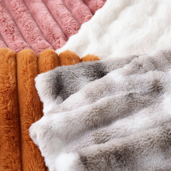 ヒーター付きブランケット ピンク