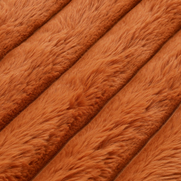 ヒーター付きブランケット ブラウン