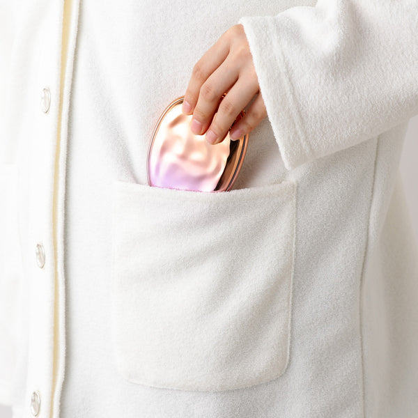 【2025年モデル】繰り返し使えるカイロ ウェーブ グラデーション オレンジ