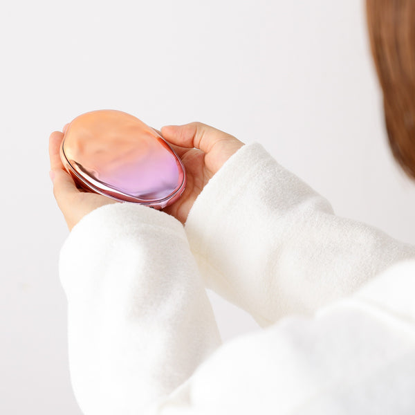 【2025年モデル】繰り返し使えるカイロ ウェーブ グラデーション オレンジ