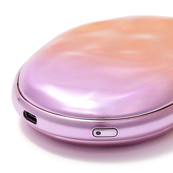 【2025年モデル】繰り返し使えるカイロ ウェーブ グラデーション オレンジ