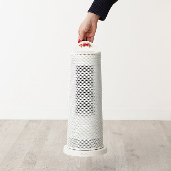 【首振り】タワーヒーター ホワイト