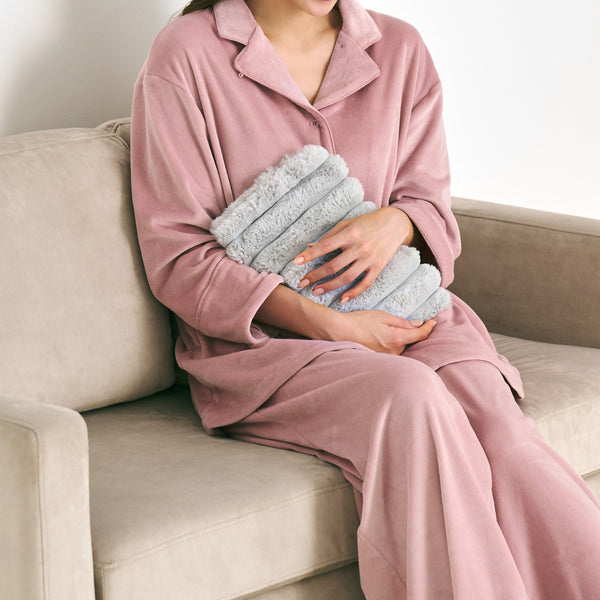 蓄熱式湯たんぽ グレー