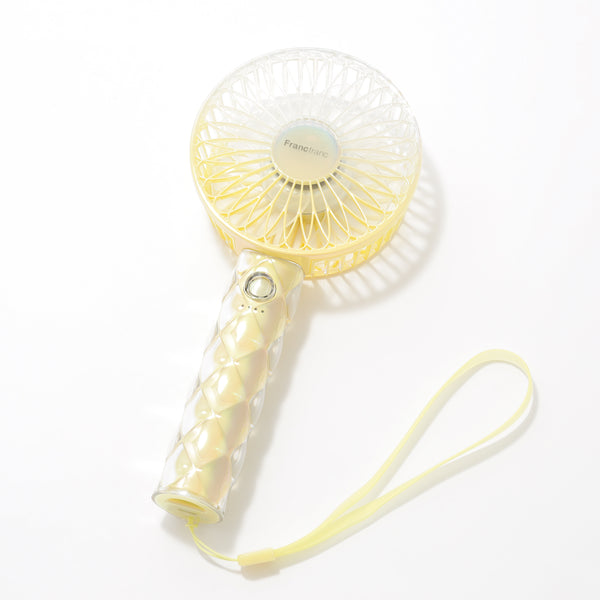 【2026年モデル】フレ ハンディファン ジェルキルト イエロー