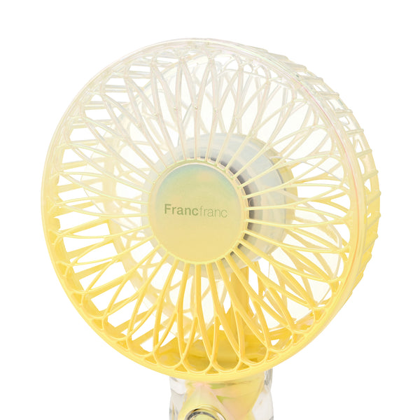 【2026年モデル】フレ ハンディファン ジェルキルト イエロー