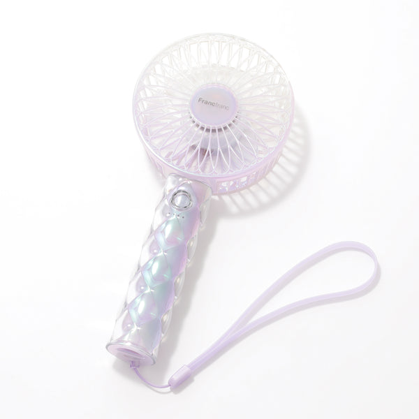 【2026年モデル】フレ ハンディファン ジェルキルト パープル