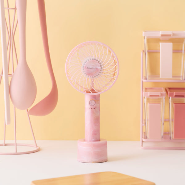 【2026年モデル】フレ ハンディファン シアーマーブル ピンク
