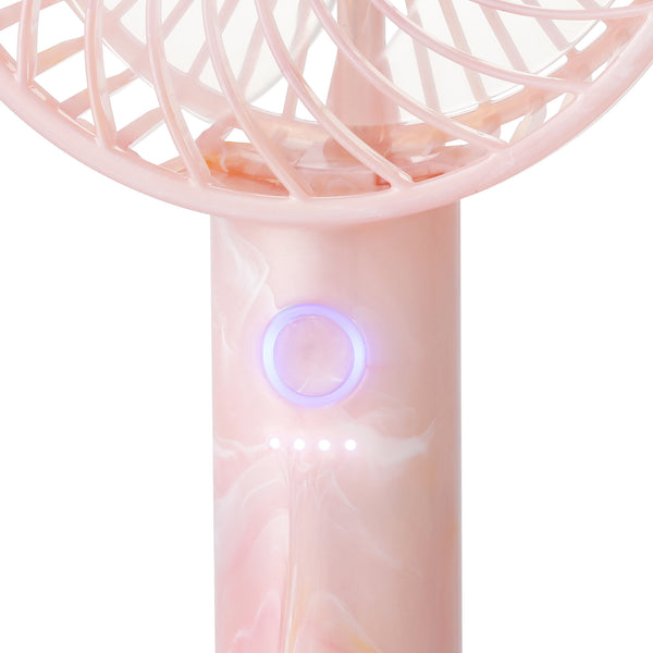 【2026年モデル】フレ ハンディファン シアーマーブル ピンク