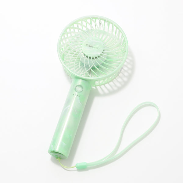 【2026年モデル】フレ ハンディファン シアーマーブル グリーン