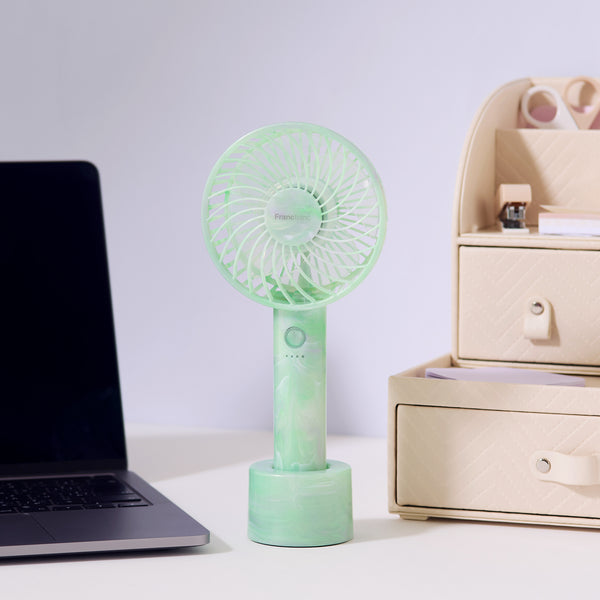 【2026年モデル】フレ ハンディファン シアーマーブル グリーン