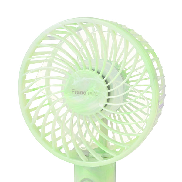 【2026年モデル】フレ ハンディファン シアーマーブル グリーン