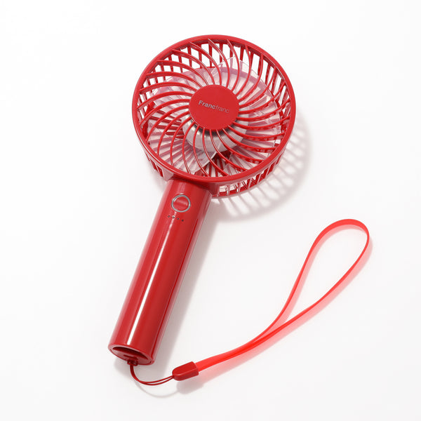 【2026年モデル】フレ ハンディファン シャイニー レッド