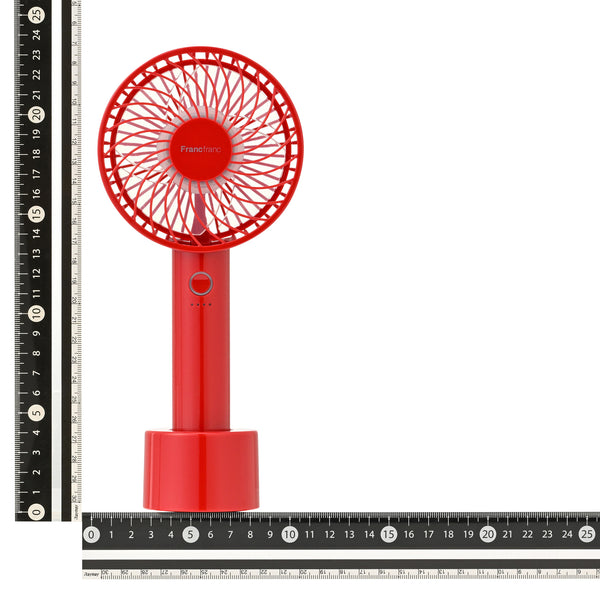 【2026年モデル】フレ ハンディファン シャイニー レッド