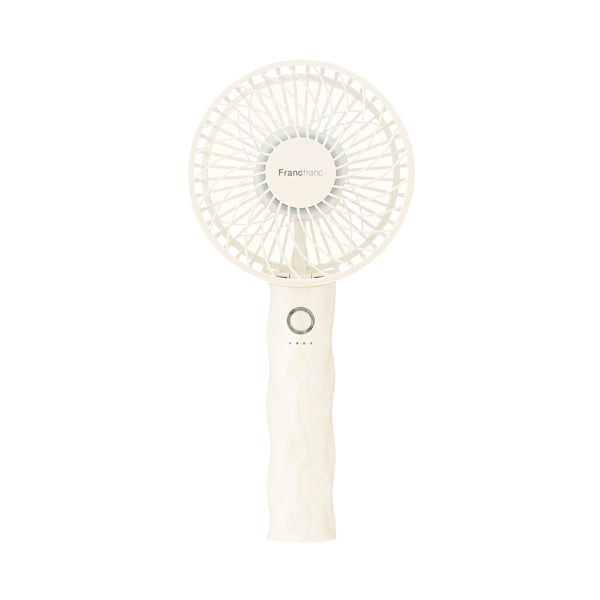 【2026年モデル】フレ ハンディファン ウェーブ パール ホワイト