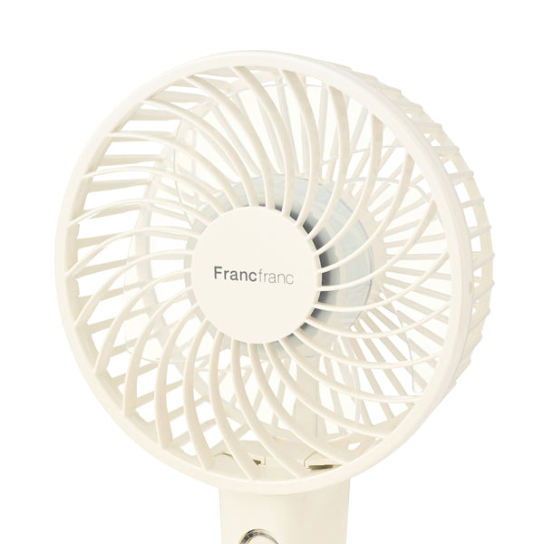 【2026年モデル】フレ ハンディファン ウェーブ パール ホワイト