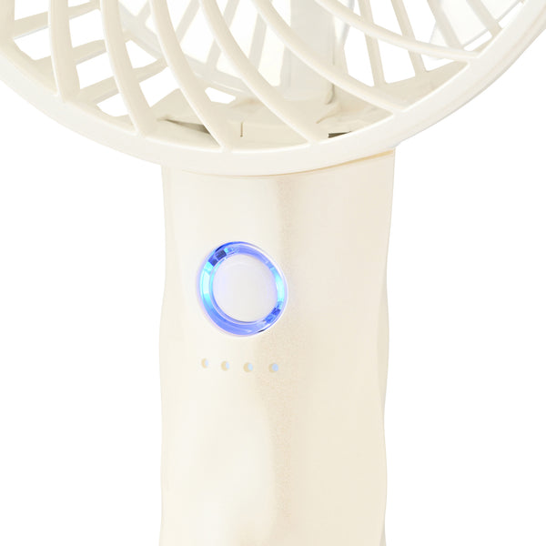 【2026年モデル】フレ ハンディファン ウェーブ パール ホワイト