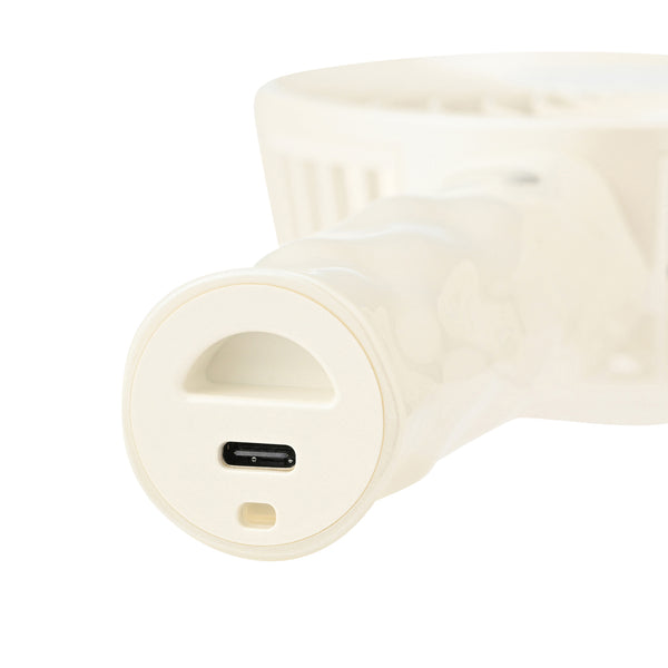 【2026年モデル】フレ ハンディファン ウェーブ パール ホワイト