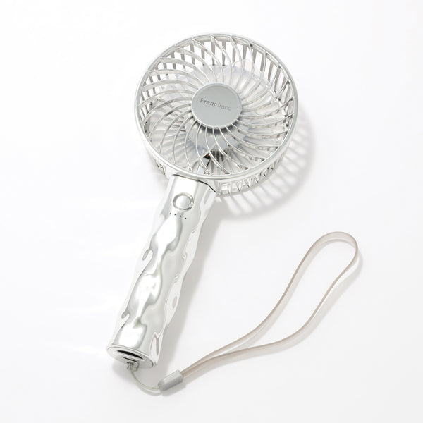 【2026年モデル】フレ ハンディファン ウェーブ シルバー