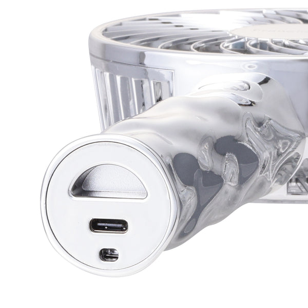 【2026年モデル】フレ ハンディファン ウェーブ シルバー