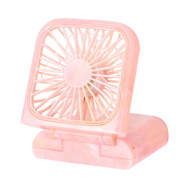 【2026年モデル】フレ スマートハンディファン シアーマーブル ピンク