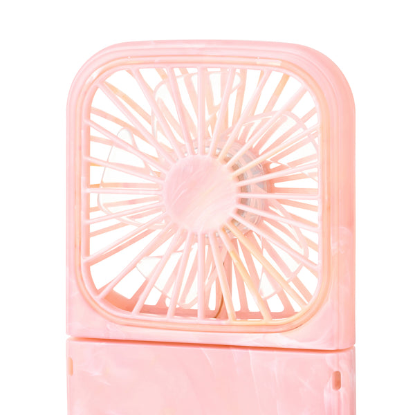 【2026年モデル】フレ スマートハンディファン シアーマーブル ピンク