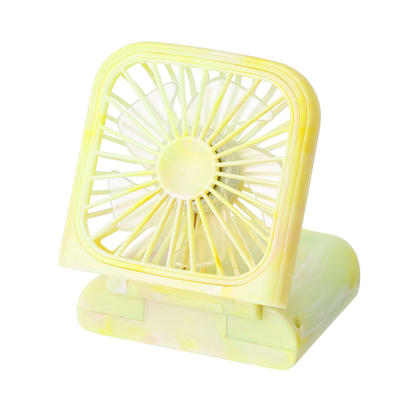 【2026年モデル】フレ スマートハンディファン シアーマーブル イエロー