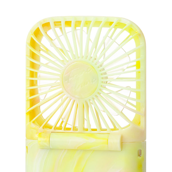 【2026年モデル】フレ スマートハンディファン シアーマーブル イエロー
