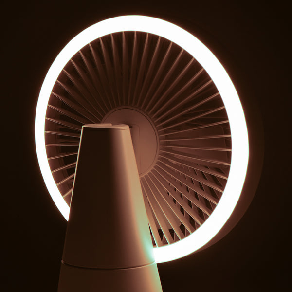 【2026年モデル】フレ アロマデスクファン ホワイト