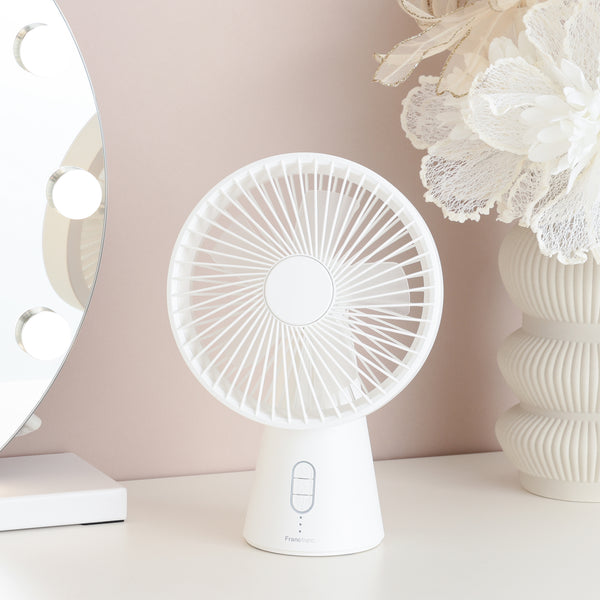 【2026年モデル】フレ アロマデスクファン ホワイト
