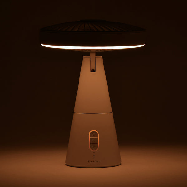 【2026年モデル】フレ アロマデスクファン ホワイト