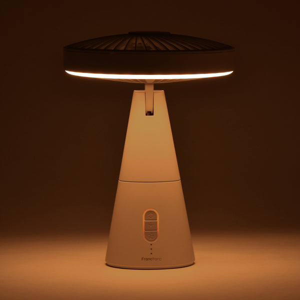 【2026年モデル】フレ アロマデスクファン ホワイト