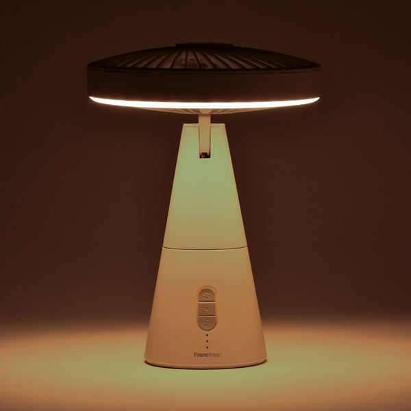 【2026年モデル】フレ アロマデスクファン ホワイト