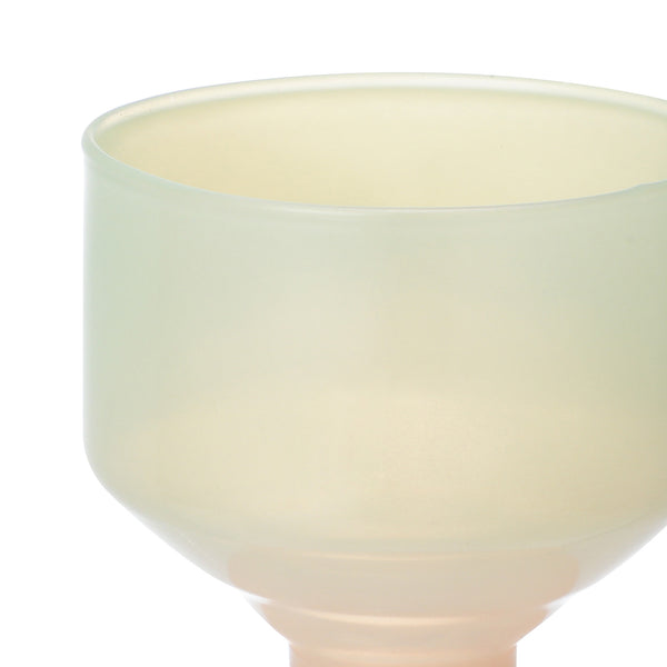 プチ グラデーション フラワーベース グレー