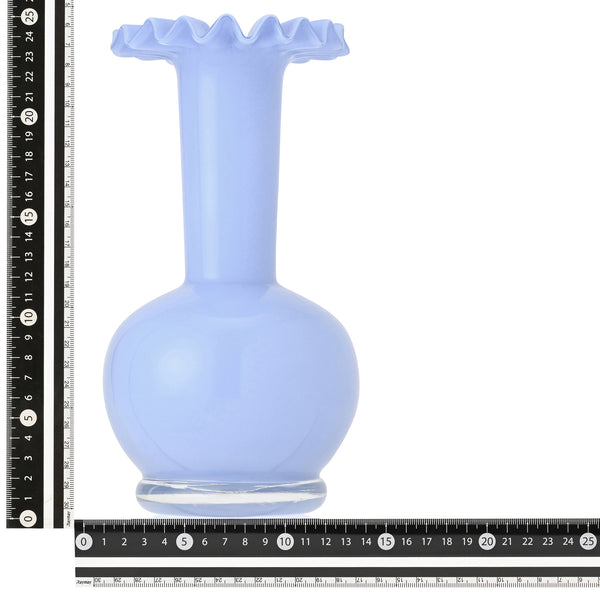 フリル フラワーベース L ブルー | Francfranc（フランフラン）公式