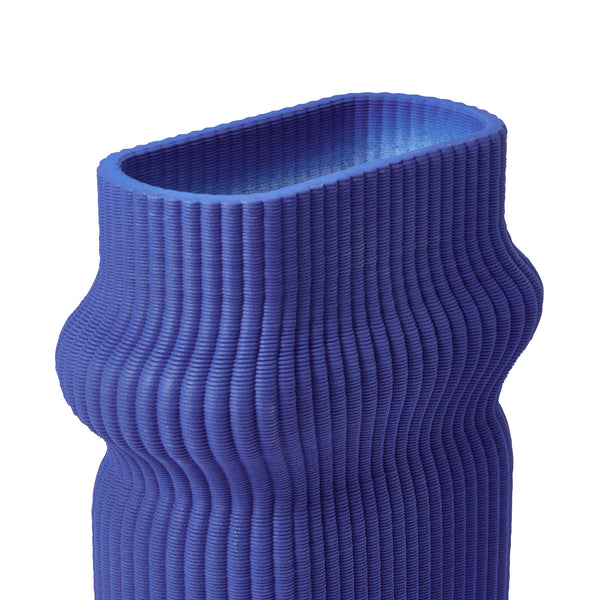 セラミック 3D フラワーベース M ブルー | Francfranc（フランフラン