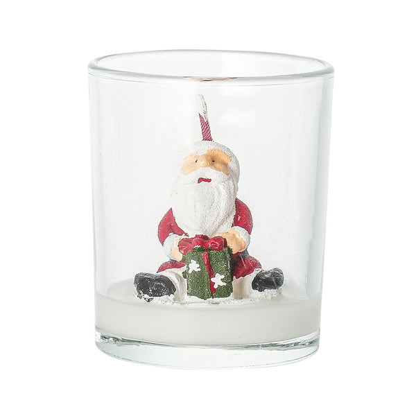 【新品】1988年アンカーホッキング サンタさんグラス キャンドル作りにも！ カップ キャンドル サンタ | Francfranc（フランフラン）公式通販 家具