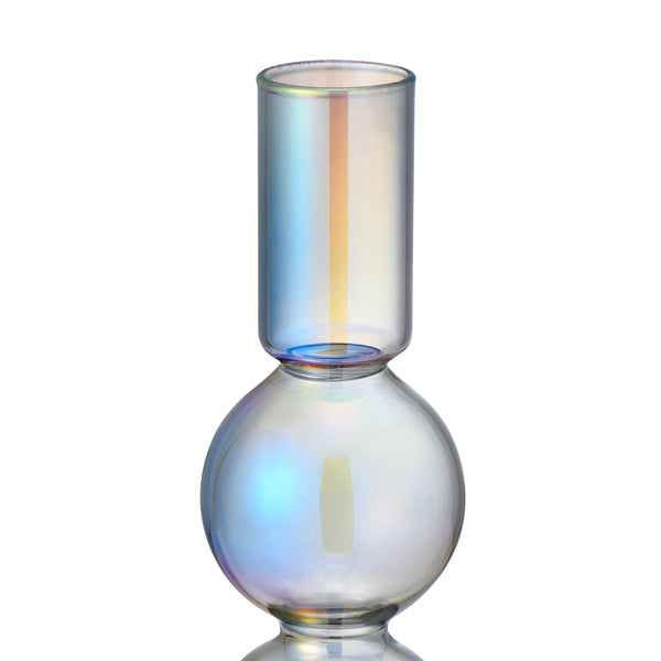 ガラスキャンドルスタンド バブル ダークグレー