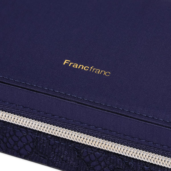 レース トラベル ジュエリーボックス 2 M ネイビー | Francfranc