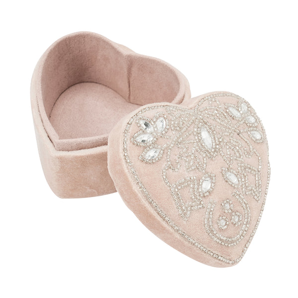 ビーズ刺繍 マルチボックス ピンク