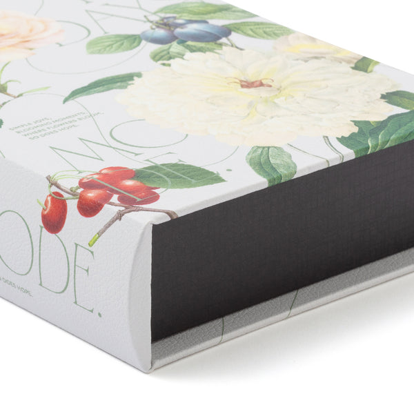 ブックボックス フラワー S ライトベージュ