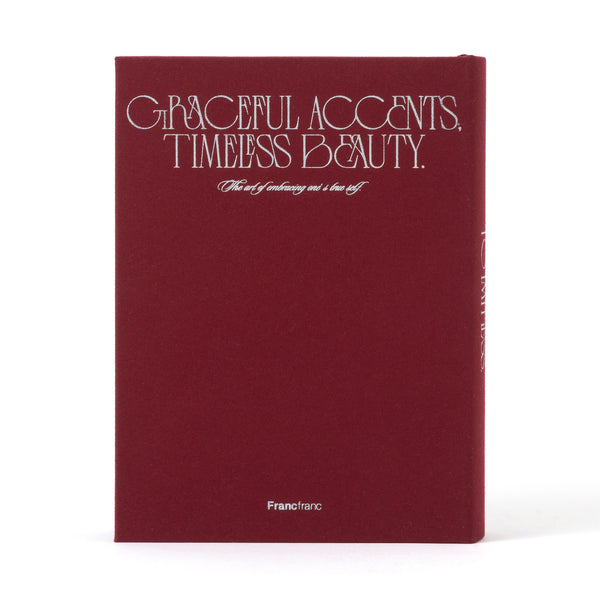 ブックボックス タイポグラフィ S レッド