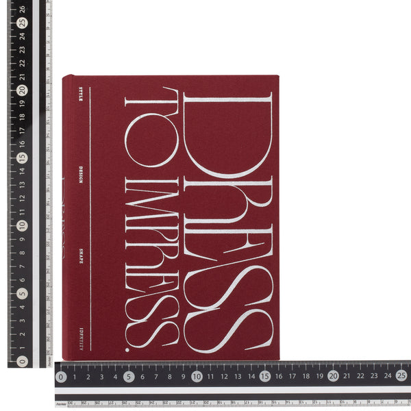 ブックボックス タイポグラフィ S レッド