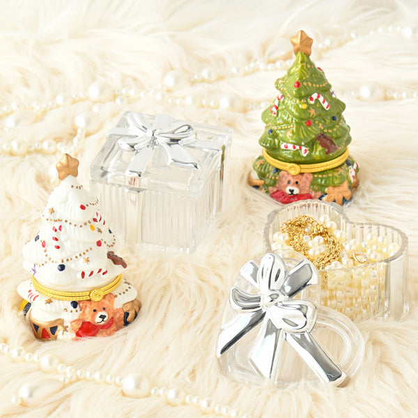 フランツコレクション　クリスマスシリーズ　小物入れ セラミック ツリー 小物入れ グリーン | Francfranc（フランフラン