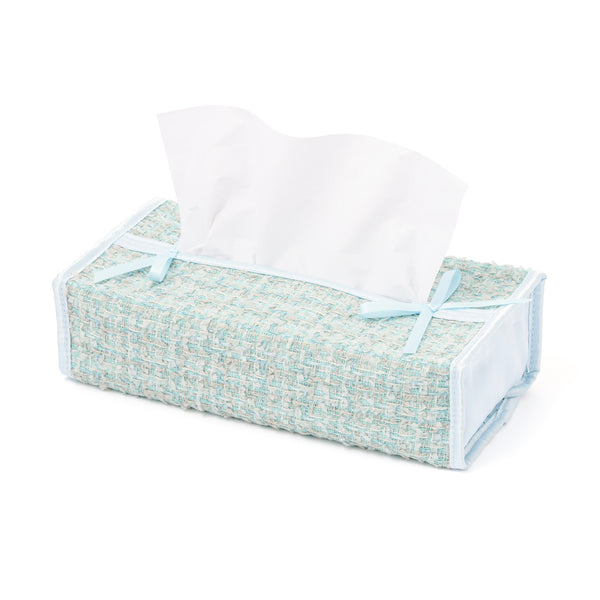 ツイードティッシュカバー ブルー | Francfranc（フランフラン）公式