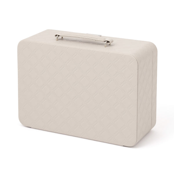 キルト コスメボックス  グレー