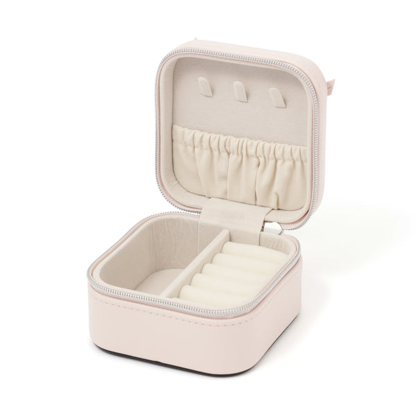 リボン トラベルジュエリーボックス S ライトピンク